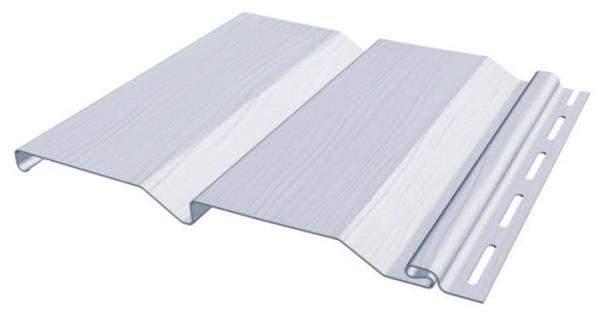 Сайдинг FineBer 3660х205 мм серо-голубой