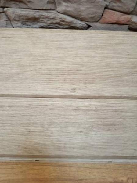 Сайдинг металлический "ЭкоБрус", цвет: Беленый дуб Эко (White Wood Eco)