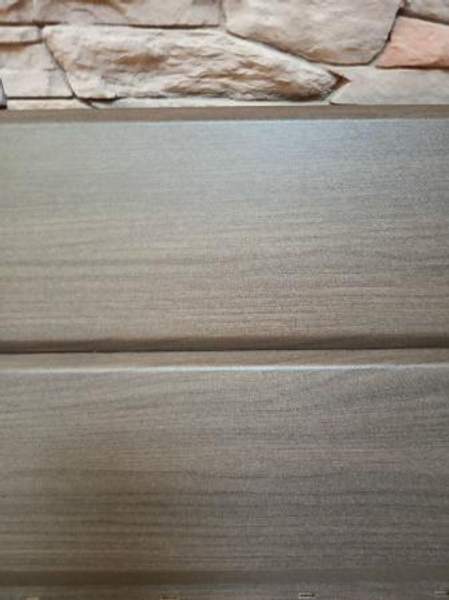 Сайдинг металлический "ЭкоБрус", цвет: Кофейное дерево (Coffe Wood)