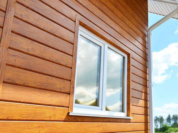 Сайдинг металлический "ЭкоБрус", цвет: Золотой дуб Эко (Golden Wood Eco)