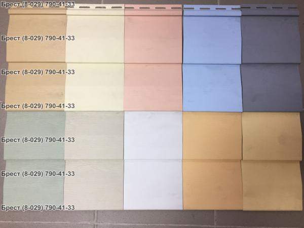 Сайдинг в Бресте