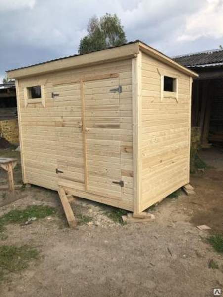Сборка Хозблока 3*1,5 метра для дачи