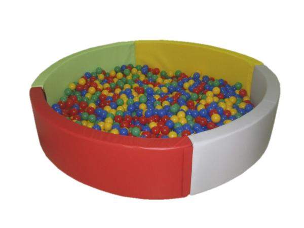 Сборные мягкие бассейны разноцветные