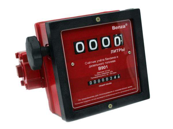 Счетчик бензина и дизтоплива Benza B901