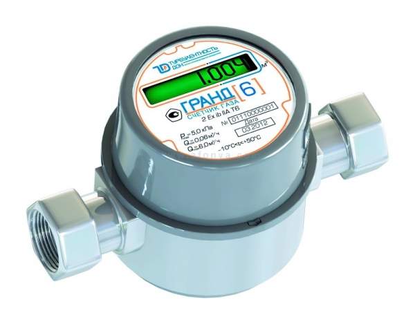 Счетчик газа ГРАНД-6ТК