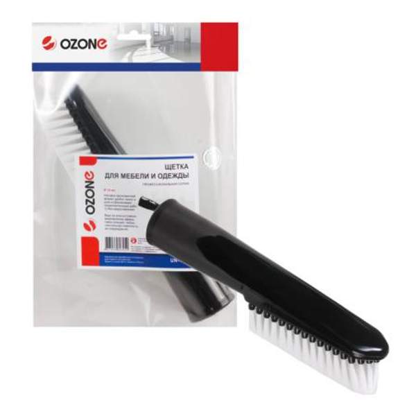 Щетка для профессионального пылесоса Ozone с мягким синтетическим ворсом для мебели, одежды, под трубку 32 мм