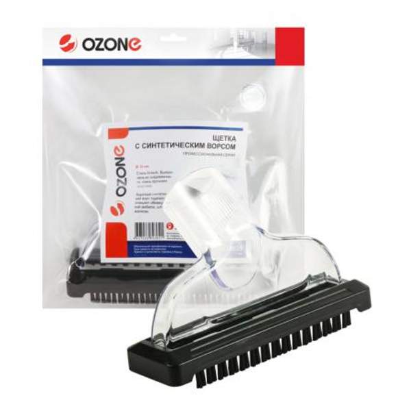 Щетка для профессионального пылесоса Ozone с синтетическим ворсом для мягкой мебели, под трубку 35 мм