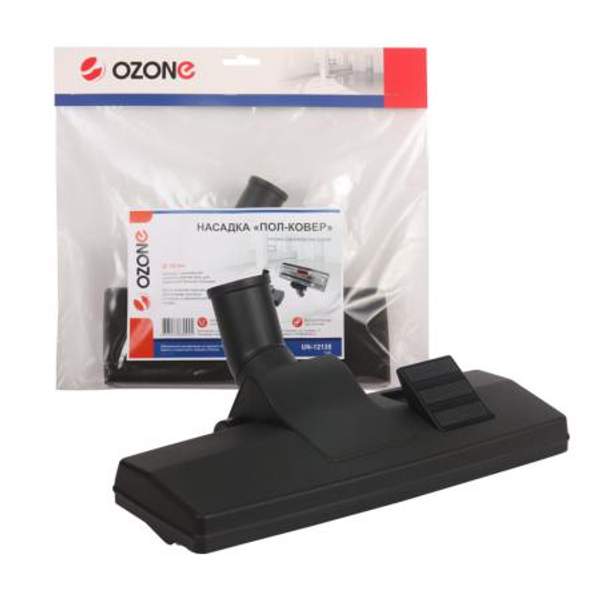 Щетка для профессионального пылесоса "Пол-ковер" Ozone с металлической подошвой 270х95 мм, под трубку 35 мм