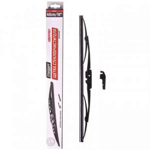 Щетка стеклоочистителя каркасная 40см/16" SKYWAY Стандарт 1шт.