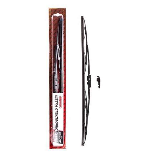 Щетка стеклоочистителя каркасная 45см/18" SKYWAY Стандарт 1шт.