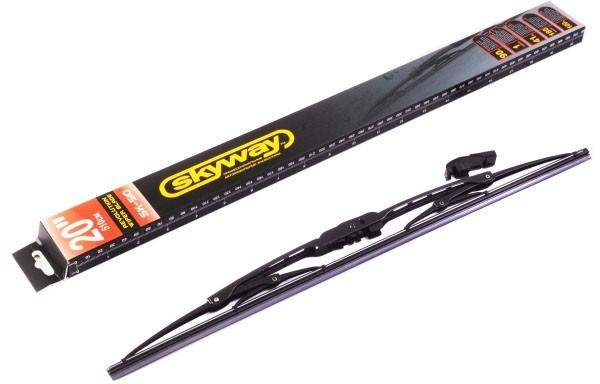 Щетка стеклоочистителя каркасная 51см/20" SKYWAY 1шт.