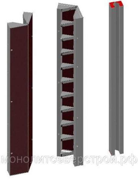 Щиты шарнирные алюминиевые 0.3 х 0.3 x 3.0 м