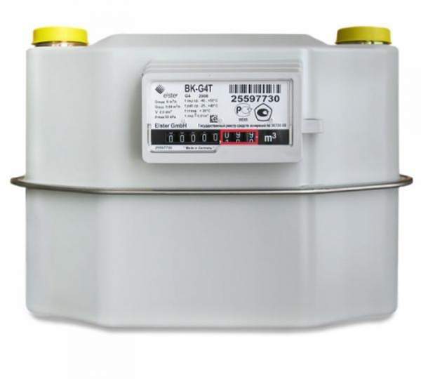 Счётчик газа Эльстер BK G- 4T левый