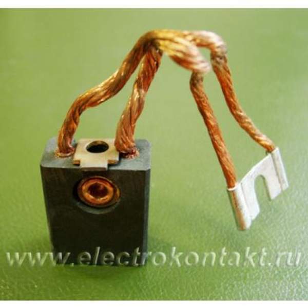 Щётка ЭГ841 - 12;5*25*32 К1-3; НК2; 6Д2; L=100