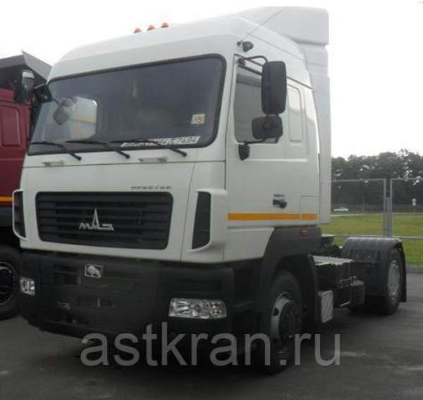 Седельный тягач 4x2 МАЗ 5440Е9 Евро-5 Высота ССУ 1250 мм.