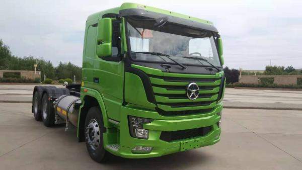 Седельный тягач DAYUN CGC4250, LNG, 6х4, Euro V, подвеска рессора/рессора