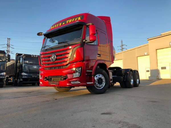 Седельный тягач DAYUN CGC4250, LNG, 6х4, Euro V, подвеска рессорная