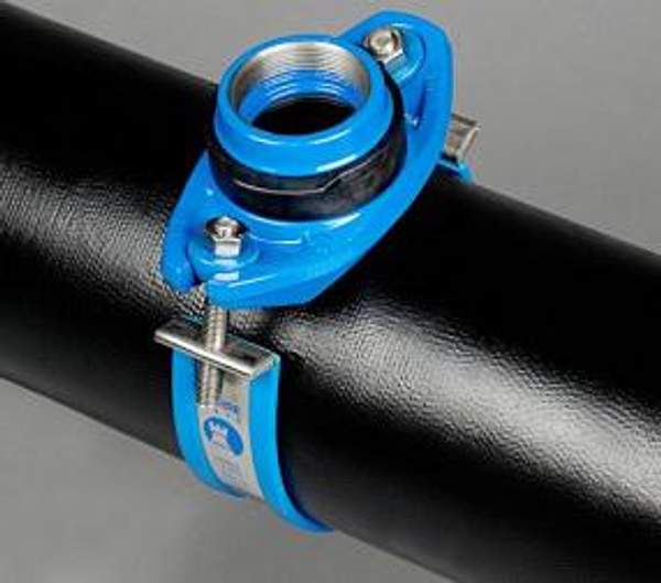 Седло врезное резьбовое Idra DN250 (260-280) выход 2"