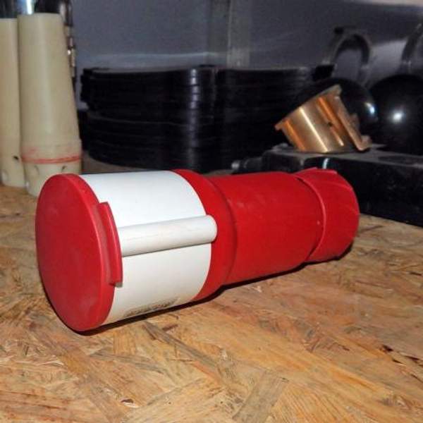 СЕЕ - разъем внутренний 5х32А 6h, (штекерный) мама