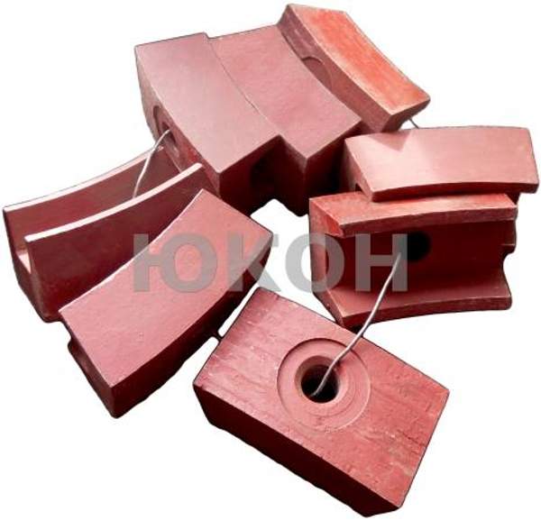 Сегменты крепления матрицы ОГМ 0,8 (8 штук)