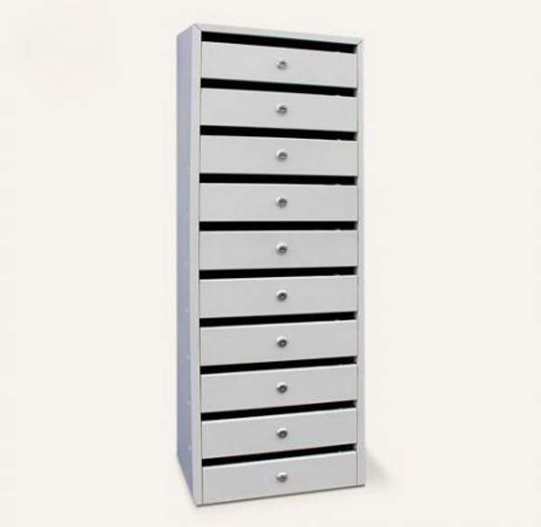 Секционные почтовые ящики в подъезд "Оптима" 10 секций (с задней стенкой)