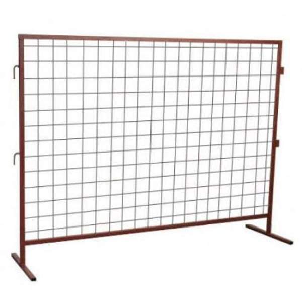 Секция строительного забора - ИСО-2 Люкс (грунтованное)