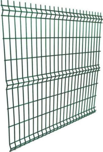 Секция заборная с ПВХ покрытием яч.60х200мм d=3мм (1,5х2,5м) / Сетка Гиттер секция заборная с ПВХ покрытием ячейка 60х200мм d=3мм (1,5х2,5 м)