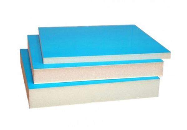 Сэндвич-панель бюджет 10 мм белая глянцевая, лист 0,5 мм (1500*3000)