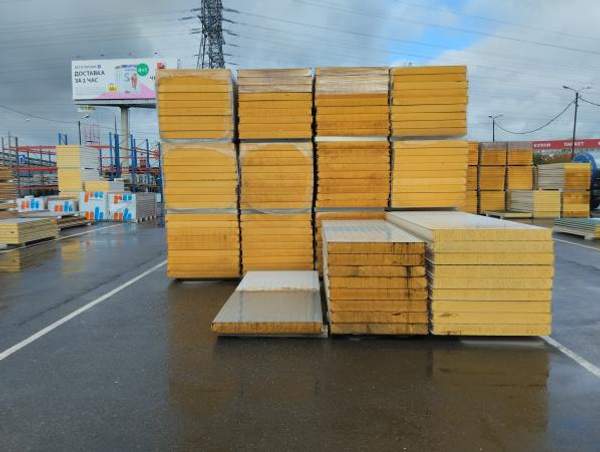 Сэндвич панели б/у в наличии 10000м2