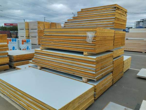 Сэндвич панели для холодильной камеры в наличии 11000м2