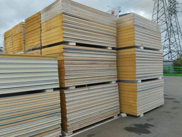 Сэндвич панели для холодильной камеры в наличии 11000м2