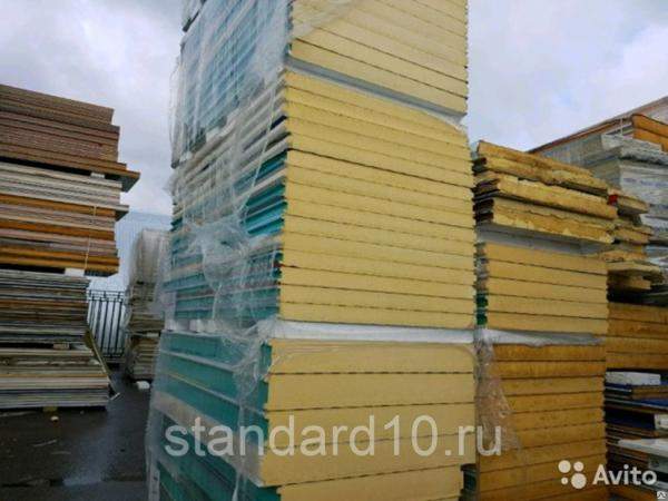 Сэндвич панели для холодильных камер PIR 150 мм