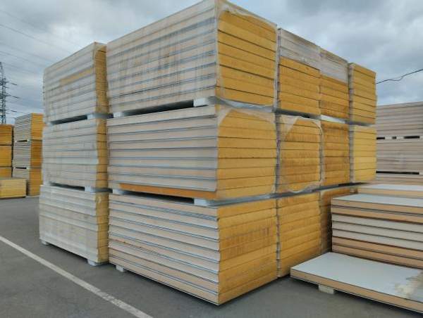 Сэндвич панели для утепления гаража ППС