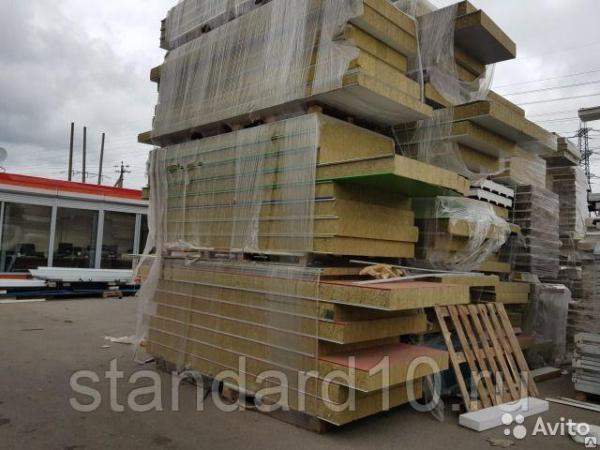 Сэндвич панели Минвата 120 мм, 5,98 м