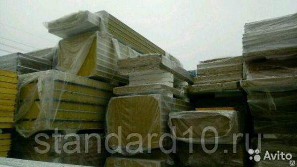 Сэндвич панели Минвата 120 мм, 6 м