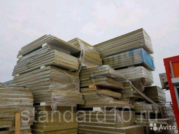 Сэндвич панели Минвата 150 мм, 5,07 м