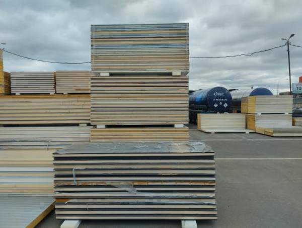 Сэндвич панели Минвата в наличии 12000м2