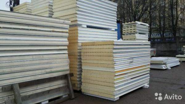 Сэндвич панели PIR100, 2,55 м