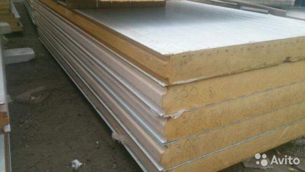 Сэндвич панели PIR120, 3,97 м