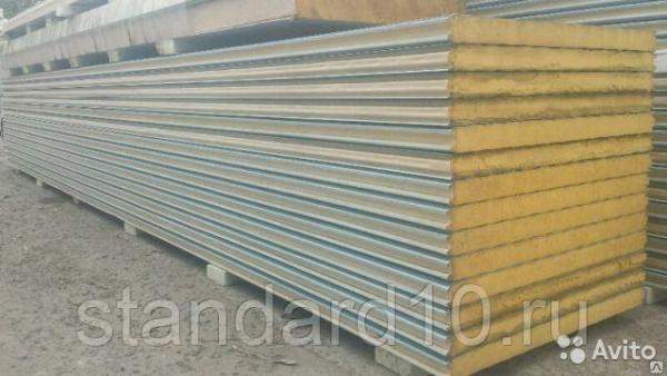 Сэндвич панели PIR 80 мм, 5,06 м