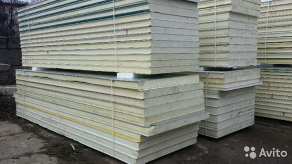 Сэндвич панели PIR 80мм, 3,01