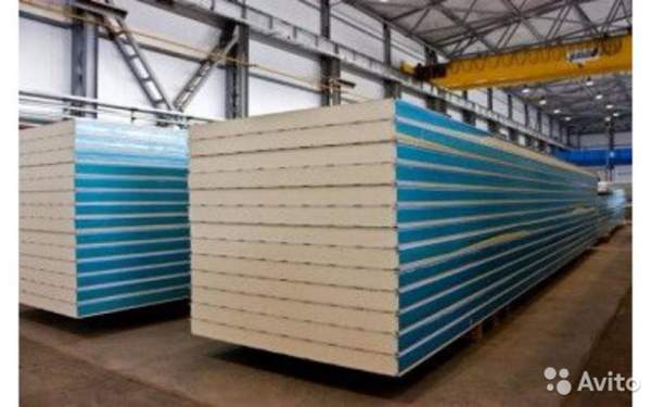 Сэндвич панели PIR 80мм под размер, 11,99 м