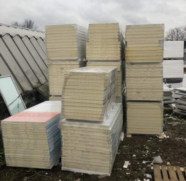 Сэндвич-панели ППУ 40 мм длина 2300 мм