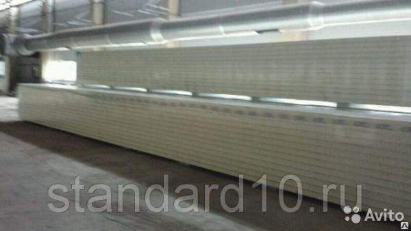 Сэндвич панели ппу 40 неликвид, 4 м