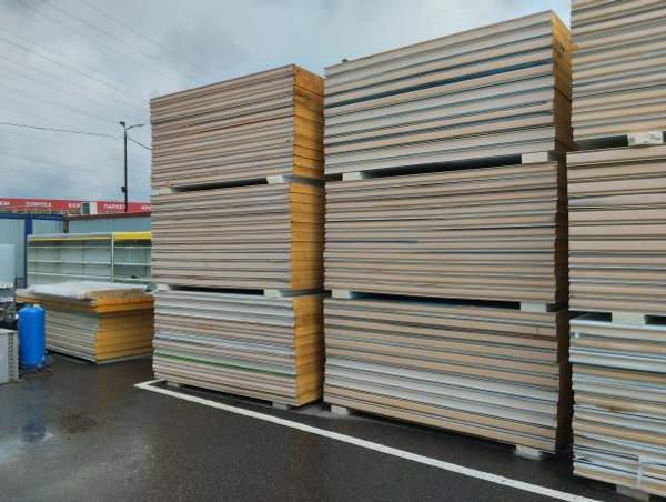 Сэндвич панели в наличии 15000м2