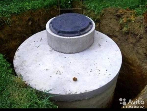 Септик из бетонных колец для дачи и дома