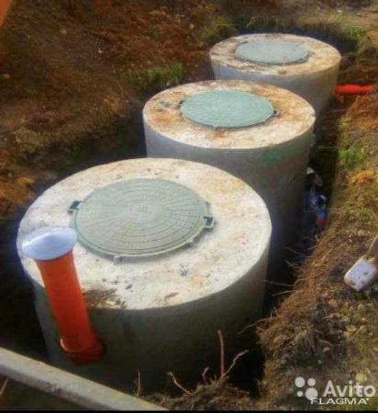 Септик из колец