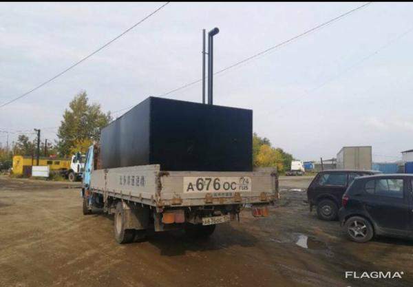 Септик из металла 8м3 в Тюмени монтаж под ключ
