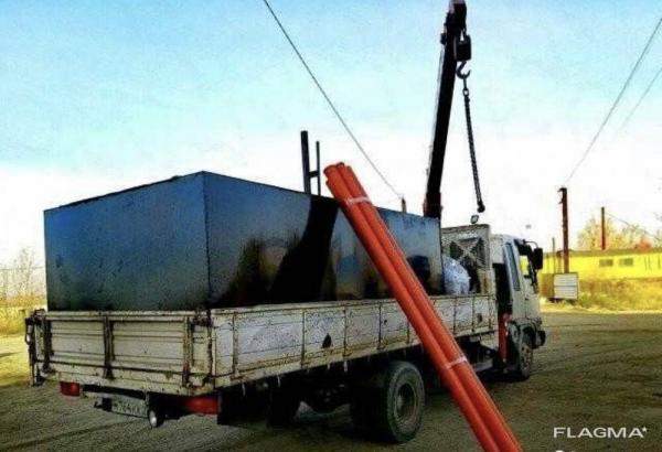 Септик металлический 10м3 для загородного дома