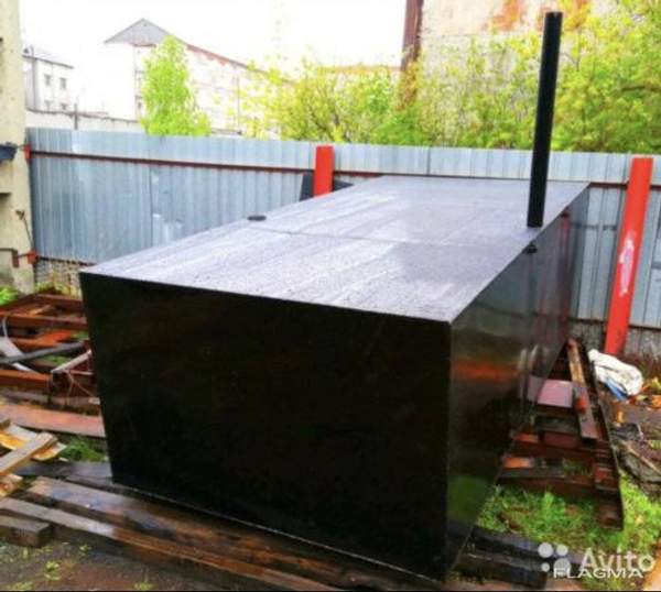 Септик металлический 10м3 в Тюмени для дома, загородного жил